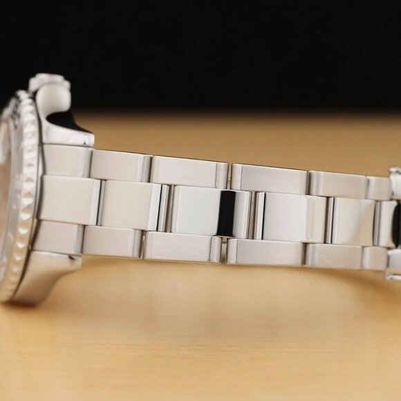 ROLEX LADIES YACHT-MASTER PLATINUM DIAL 29MM WATCH WITH BOX main image 4